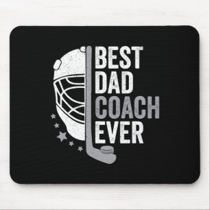 Vater Coach Jeden Vatertag Hockey Mousepad