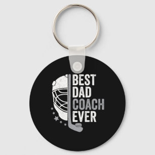 Vater Coach Jeden Vatertag Hockey Schlüsselanhänger