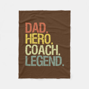 Vater Coach Vater Held Coach Legende Designs  Fleecedecke