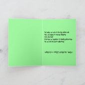 Vater Cook Karte (Innenseite)