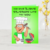 Vater Cook Karte (Gelbe Blume)