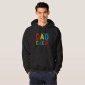 Vater Crew Gebäude Blockiert Master Builder Brick Hoodie (Vorne ganz)