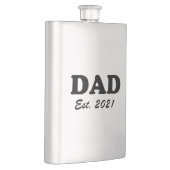 Vater Custom Establishment date personalisiert mod Flachmann (Rechts)