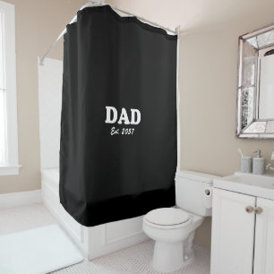 Vater Custom Establishment Datum moderne lustige s Duschvorhang