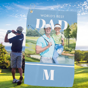 Vater Custom Foto "POP"- ähnlicher Golfplatz Golfhandtuch