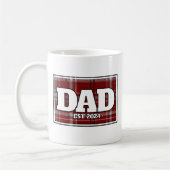 Vater Custom Kariert Tasse - Geschenke für den Vat (Links)