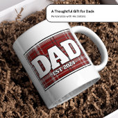 Vater Custom Kariert Tasse - Geschenke für den Vat