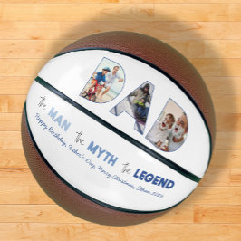 VATER Cutout 3 Foto Collage Man Mythos Legende Basketball