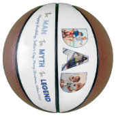 VATER Cutout 3 Foto Collage Man Mythos Legende Basketball (Vertikal)