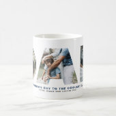 VATER Cutout Foto Collage Happy Vatertag Tasse (Mittel)