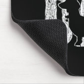 Vater Dackel Vater Vatertag Vintages Geschenk Mousepad (Ecke)