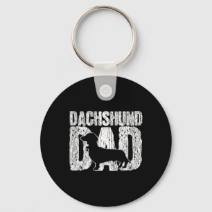 Vater Dackel Vater Vatertag Vintages Geschenk Schlüsselanhänger