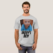 VATER DADDY CUSTOM T - SHIRT - KINDERFOTO hinzufüg (Vorne ganz)