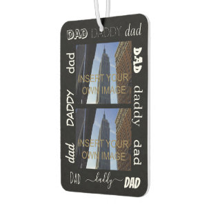 Vater Daddy Custom Two Foto Autolufterfrischer