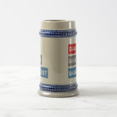 Vater Daddy Daddies Vatertagsdesign Bierglas (Mittel)