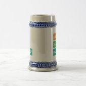 Vater Daddy Daddies Vatertagsdesign Bierglas (Mittel)