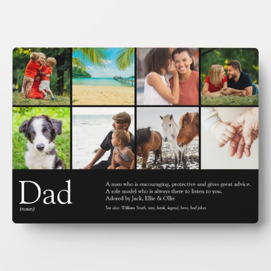 Vater Daddy Pater Definition 8 Fotomaterial Schwar Fotoplatte (Vorderseite)