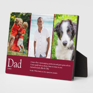 Vater Daddy Pater Papa Definition Fotos Burgund Fotoplatte