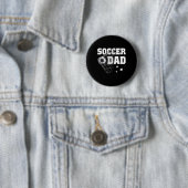 Vater Daddy Soccer Sport Lover Fan Fathers Da Button (Beispiel)