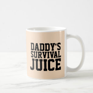 VATER DADDYS ÜBERLEBENSJUICE-KAFFEE-TASSE KAFFEETASSE