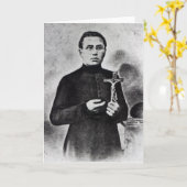 Vater Damien Karte (Gelbe Blume)