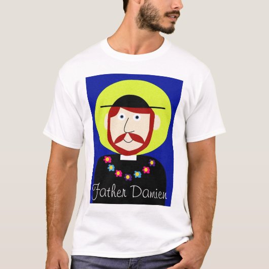 Vater Damien von Molokai T-Shirt (Vorderseite)