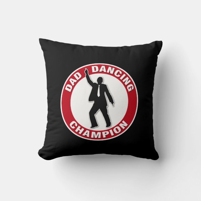 Vater Dancing Champion - Funny Kissen (Vorderseite)