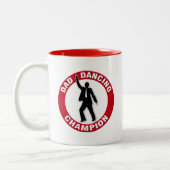 Vater Dancing Champion - Funny Vatertag Tasse (Links)