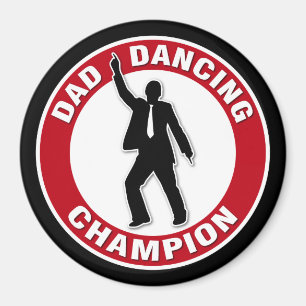 Vater Dancing Champion Magnet