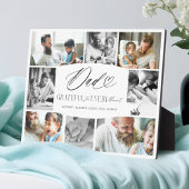 Vater dankbar für jeden Augenblick FotoCollage Fotoplatte