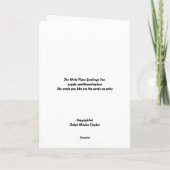 Vater danke Karten (Rückseite)