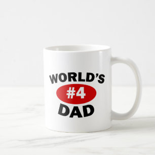 Vater das #4 der Welt Kaffeetasse