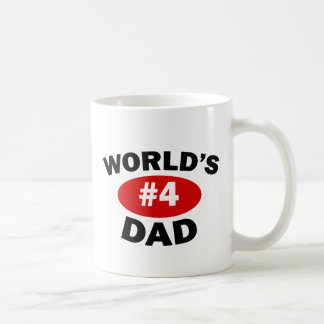 Vater das #4 der Welt Kaffeetasse