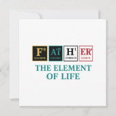 VATER - Das Element des Lebens | Periodische Tabel (Vorderseite)