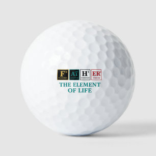 VATER - Das Element des Lebens Periodische Tabel Golfball