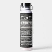 Vater: Das ultimative Rollenmodell Trinkflasche (Rückseite)