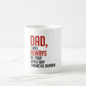 Vater, das wird immer Ihre finanzielle Belastung s Kaffeetasse (Mittel)