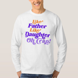 Vater Daughter Duo Funny Gift für Vater Daddy T-Shirt