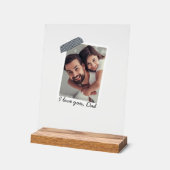 Vater Daughters Heftschrift | FotoCollage Acrylschild (Winkel)