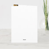 VATER DAY CARD KARTE (Rückseite)