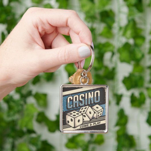 Väter Day Casino Dice Schlüsselanhänger (Hand)