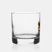 Väter Day Funny Fish mit einem Cowboy-Hut Whiskyglas (Rechts)