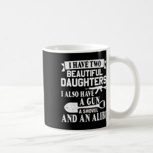 Väter Day Gun Shovel Alibi habe ich zwei schöne Kaffeetasse