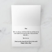 Väter Day Quail~ Kimberly P-Chadwick Karte (Innenseite)