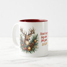 Vater Deer Decorations Pine Booughs