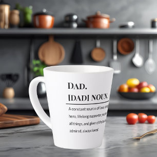 Vater Definition ☕   Bedeutungsvoller Vater Tag Gi Milchtasse