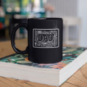 VATER-Definition-Design Zweifarbige Tasse