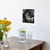 Vater Definition Elegantes Foto mit schwarzem und Foliendrucke (Ablage(Küche))