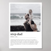 Vater-Definition-Minimal für das benutzerdefiniert Poster (Vorne)