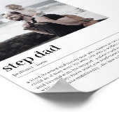 Vater-Definition-Minimal für das benutzerdefiniert Poster (Ecke)